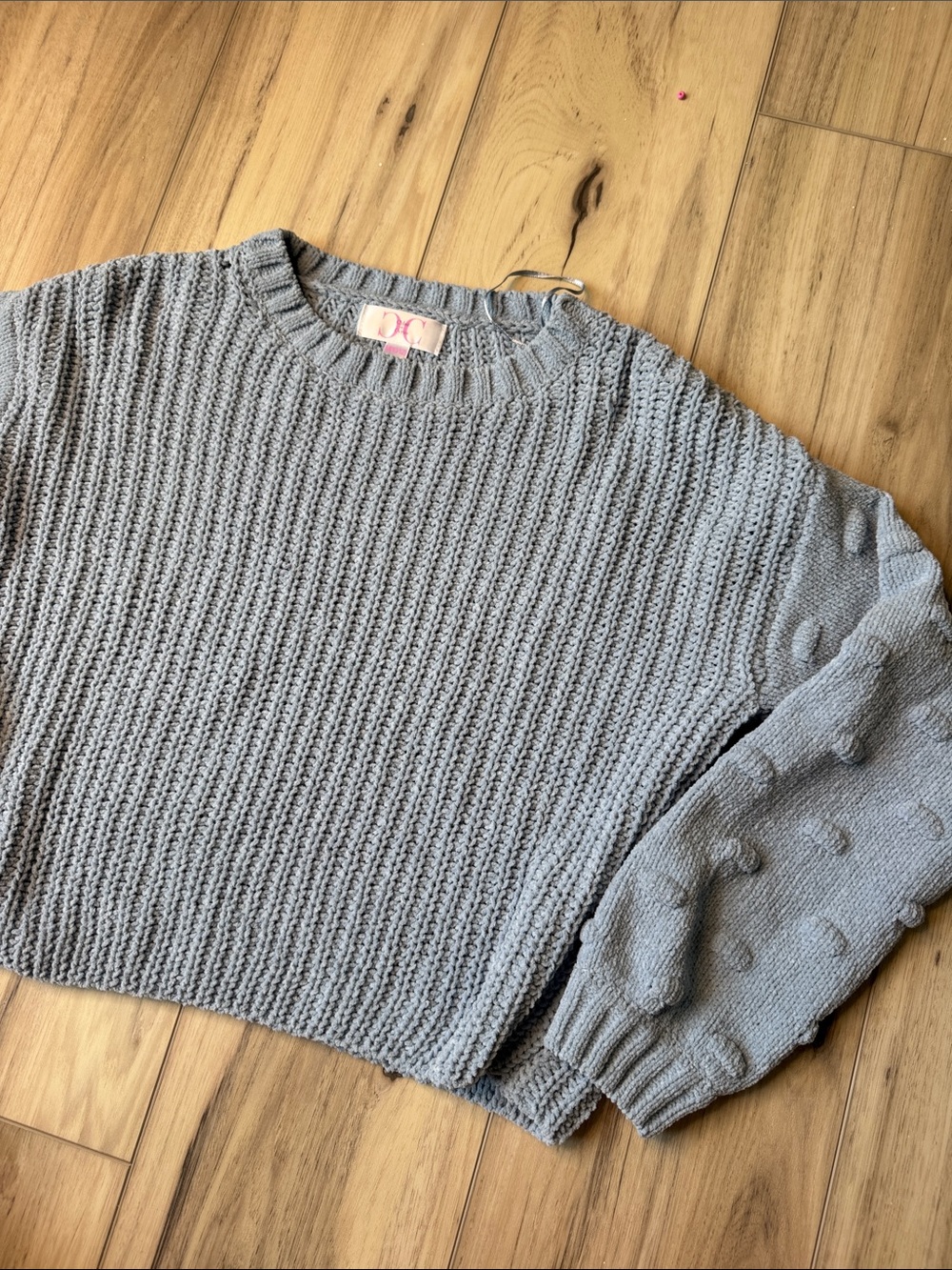 Cozy blue sweater